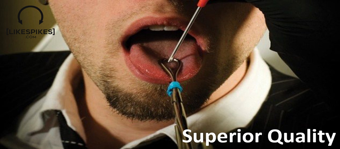 Body Piercing Surgical Tools Slotted Tongue Clamp 7" eBay